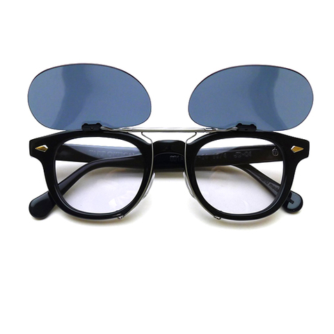 TART OPTICAL ARNEL　JD-04 46サイズ対応・クリップオンサングラス / アンティークシルバー：ダークグレーEX（偏光）