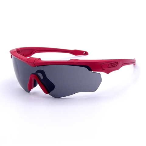 ESS（イーエスエス）　日本限定セラコートシリーズ CROSSBLADE NARO（クロスブレイド ナロ）　レッド/スモークグレイ