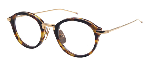 THOM BROWNE（トムブラウン）　UEO011A-215-46 honey tortoise / 12k gold plate titanium