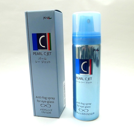 【液だれしにくいムースタイプの強力なくもり止め効果！】PEARL（パール）　C JET（シージェット）　60ml(小泡状)