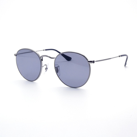 Ray-Ban（レイバン） × RARTS（アーツ）　Ray-Ban ROUND METAL RB3447V　2502 / RARTS（アーツ） ラグナブルー 裏面マルチ