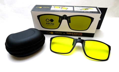 高機能クリップオングラス / ナイトアシスト475 オリジナルイエロー