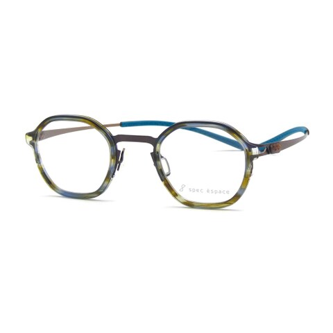 spec espace（スペックエスパス）　ES-2471　Col.03（blue green sasa / blue green）