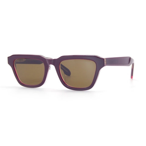 A.D.S.R.（エーディーエスアール）　RIVERA（リベラ） 06　Burgundy & Clear Yellow / Brown