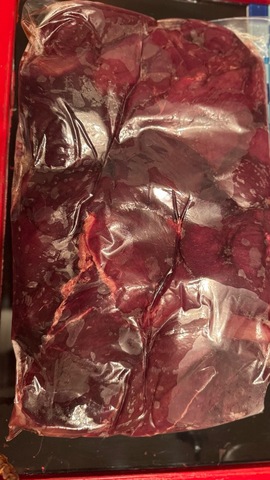 鹿生肉　冷凍　★ぶつ切り★　2ｋｇ