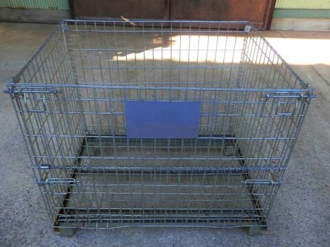 中古メッシュパレット BUP-05LB 軽量ﾀｲﾌﾟ