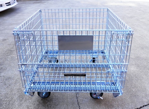 新品キャスター付メッシュパレット BOP-05C