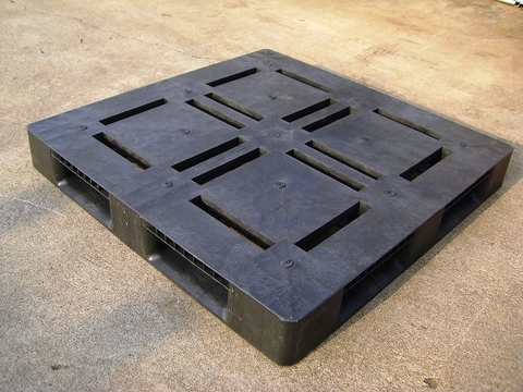 樹脂パレット10枚set 1100ｘ1100ｘ140【工場直送品】