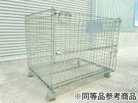 中古メッシュパレット BUP-06LRAB [軽量・扉全開タイプ]