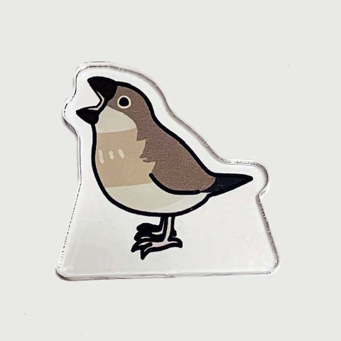 25周年ミニアクスタ 桜文鳥ひな2
