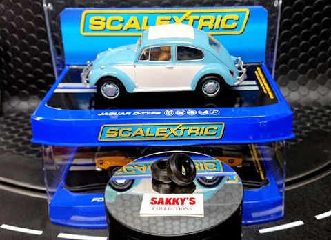 スケーレックス　スロットカー　ミニクーパー&フォード　セット ☆中古 スロットカー スケーレックス製 ミニクーパー 数量限定版