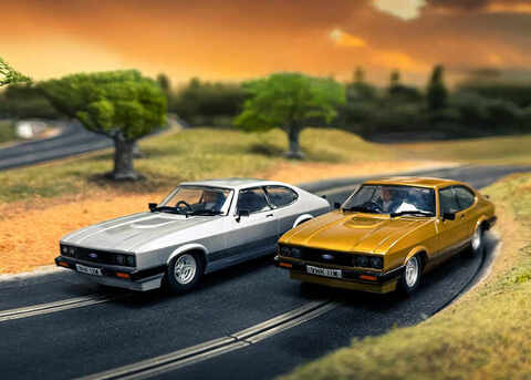 品 スロットカー FLY car model GT-40/capri RS Turbo 2台 Carrera