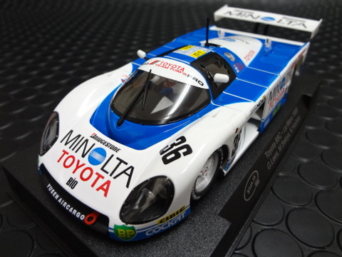 スロットイットTOYOTA トヨタ88C MINOLTA ミノルタ スロットカー