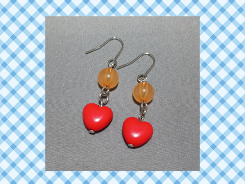 オレンジピアス