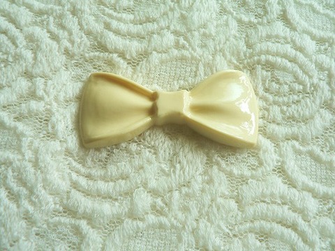 ビンテージリボン ivory