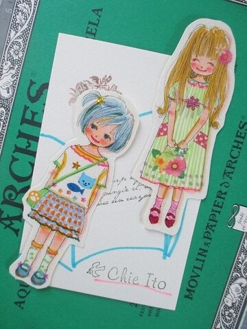 「BOOKドール　C」　原画栞　