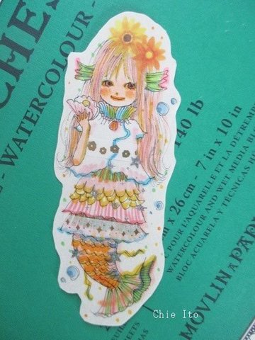 BOOKドール　アマビエちゃん３