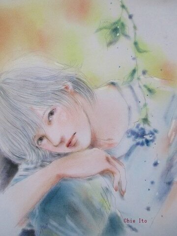 その青い花