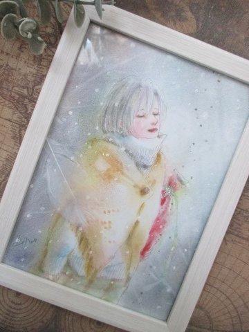 静かな雪