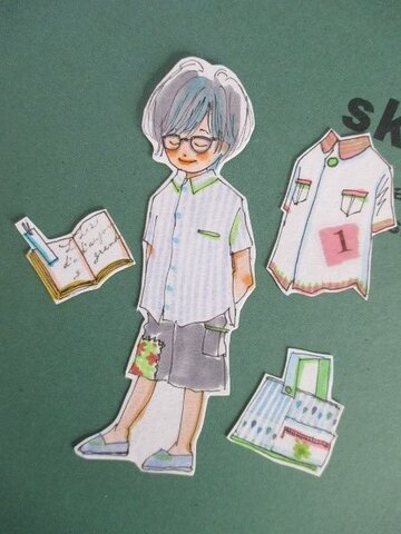 ペーパードール１人目男子ちゃん