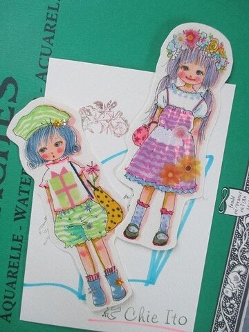 「BOOKドール　E」　原画栞　