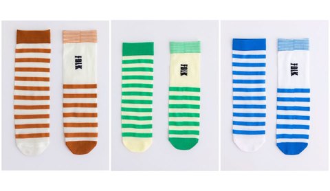 (コドモ〜オトナ) pile socks/folkmade
