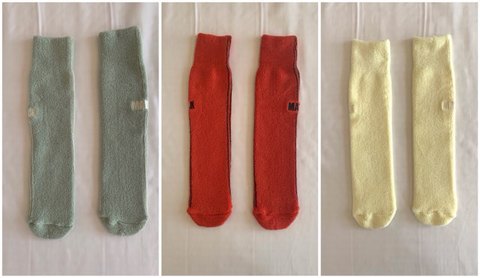 (コドモ〜オトナ) pile socks/folkmade