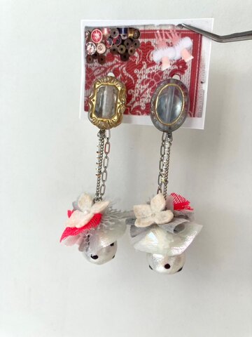 ぼんぼりんちゃんputit 2P-4/ 宝石ピンクkimizou、mog 
