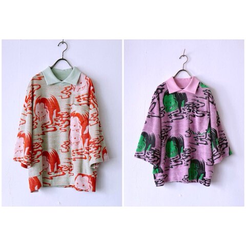 (unisex) 水辺のJQポロTOP /rbtxco
