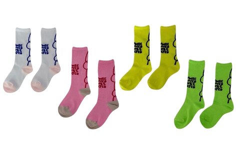  26AW(23cm〜25cmF)CONVEY THE WORDS SOCKS/frankygrow