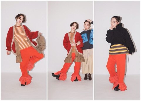 (オトナ)1/155、2/163 フリルリブパンツ/nunuforme