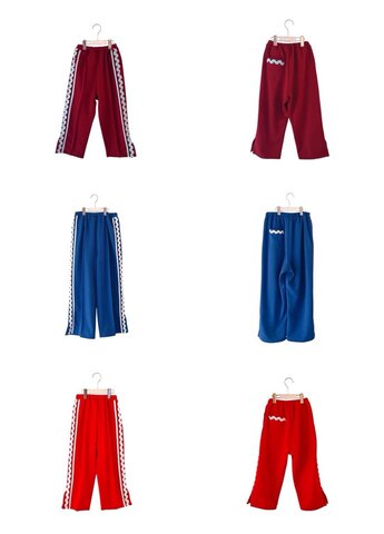 (オトナ)F2/160〜/SIDELINE JERSEY SLIT PANTS/frankygrow