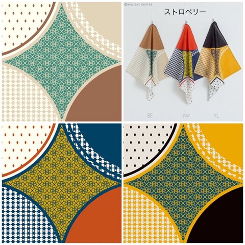 大判ハンカチ /kilki andmore