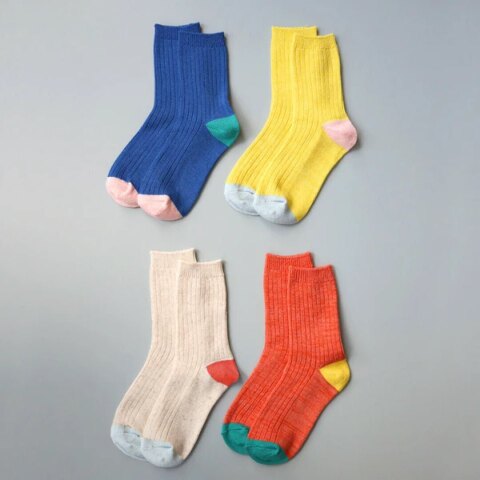 (22.5〜24.5cm) リネンパレットショートソックス2P/靴下