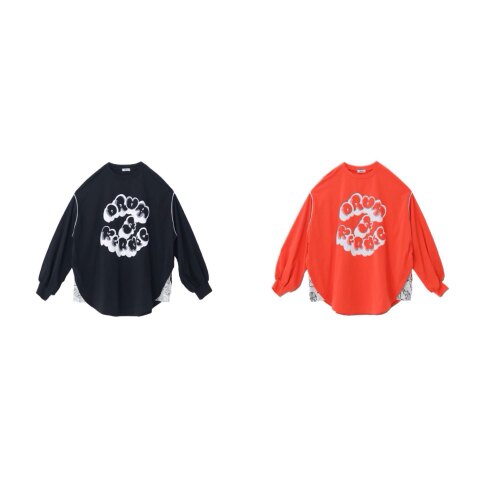 ぷくぷくPOP print L/S Tee/unica