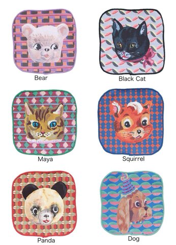 Nathalie Lete Mini Hand towel/ナタリーレテ(selected)