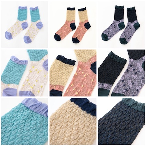 オトナ靴下　白鳥と波紋の眠り / COQ