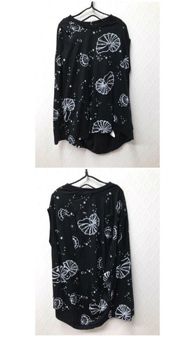 (オトナ)シェル変形Tシャツ/nunuforme