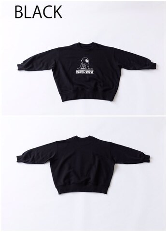 (オトナ)2/163 obakeinuプリントトレーナー /nunuforme