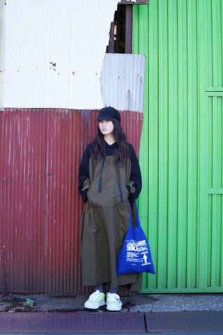 (オトナ)2/163 ドッキングワンピース/nunuforme