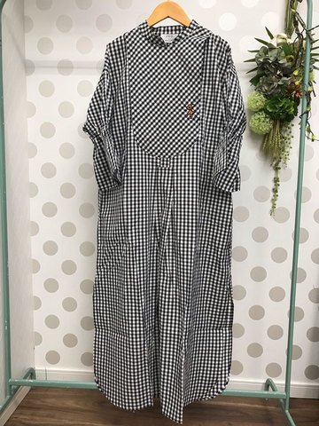 (オトナ)annika check dress / folk made