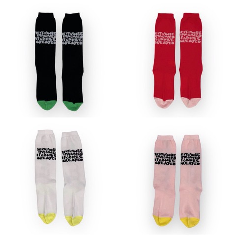 (19cm〜22cmLL、23cm〜25cmF)CONVEY THE WORDS SOCKS/frankygrow