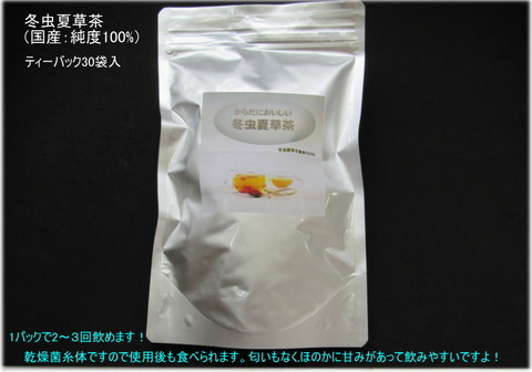 冬虫夏草茶＋ニンニクパウダーset
