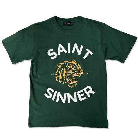 "Saint&Sinner" T-shirts green