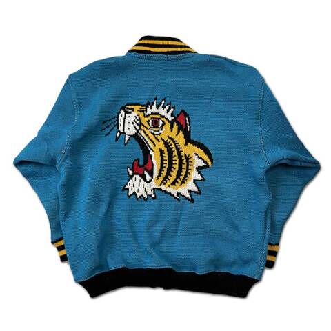 【予約商品】Jacquard knit "TIGER HEAD" feat.彫ぎん【12/10-15発送】