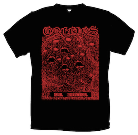 "EVIL INFECTION" - TS (Red Ink)
