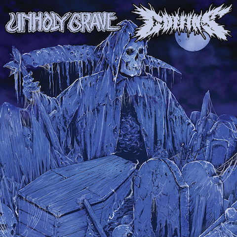 SPLIT with UNHOLY GRAVE (JP) - CD