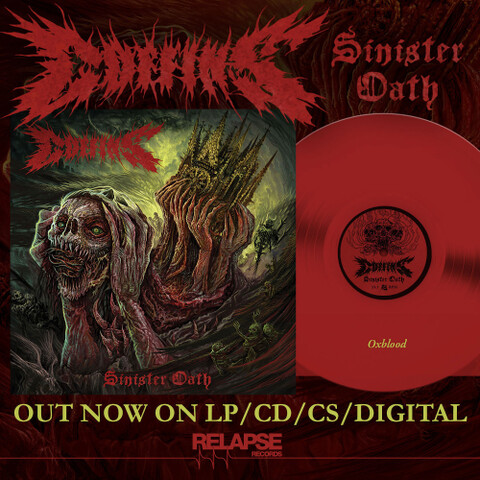 "SINISTER OATH" - LP