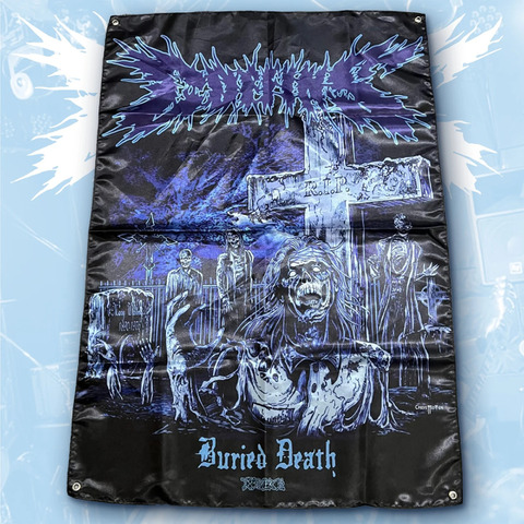 "BURIED DEATH" - WALL FLAG