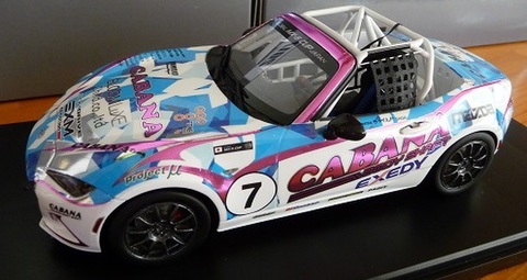 2017GLOBAL MX-5 CUP JAPANモデルカー”CABANA Racing MX-5”